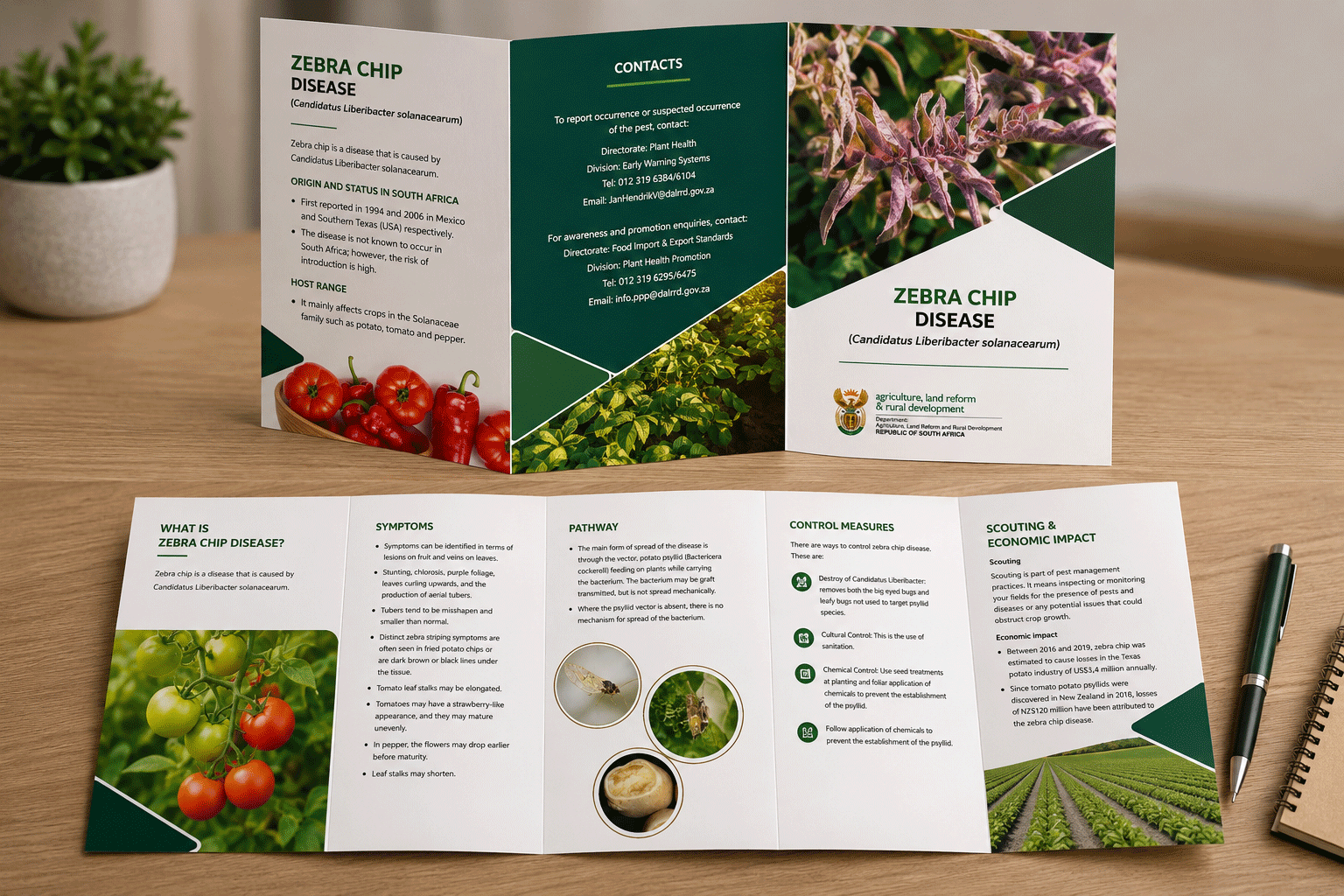 Agricultural brochure