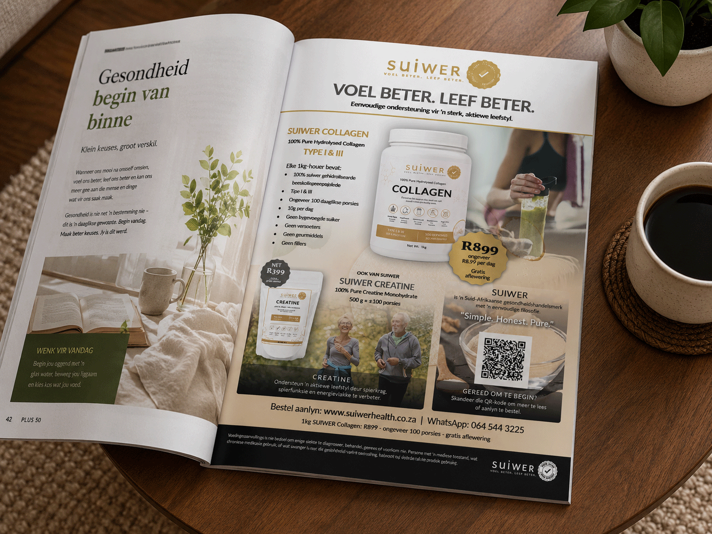 Suiwer magazine advertisement